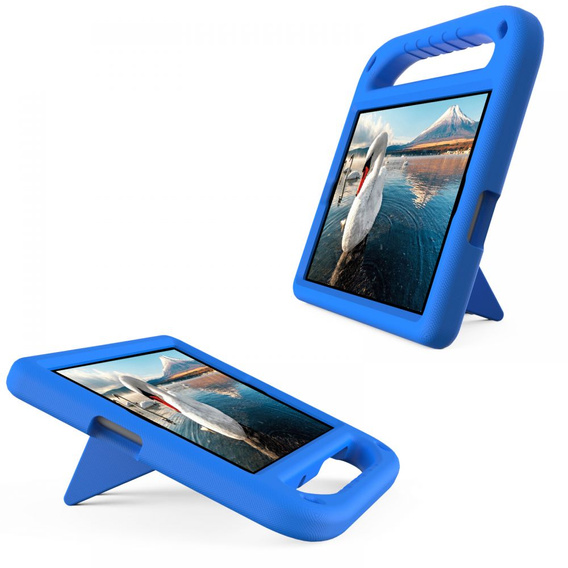 Detské puzdro pre Lenovo Tab M10 HD 10.1 Gen 2 X306 / Tab M10 Plus TB-X606, detské puzdro s rukoväťou, modré