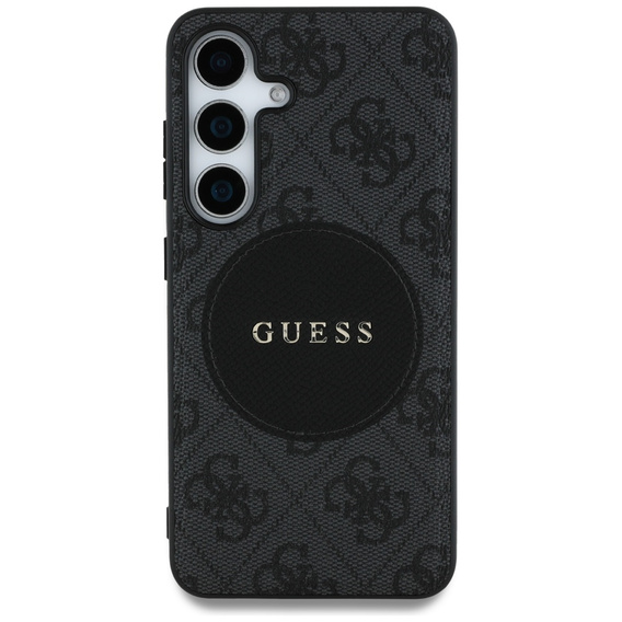 Puzdro GUESS 4G Circle Classic Logo MagSafe pre Samsung Galaxy S25