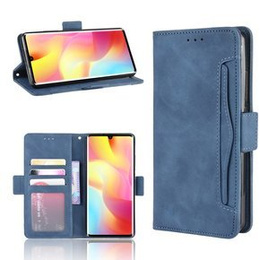 Klapkové puzdro pre Xiaomi Mi Note 10 Lite, Card Slot, modré