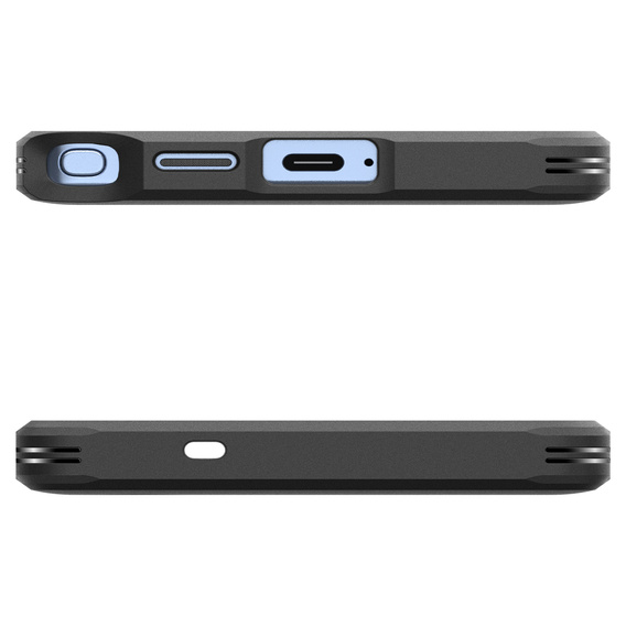 Puzdro Spigen pre Samsung Galaxy S25 Ultra, Tough Armor Mag MagSafe, zelený + tvrdené sklo 9H