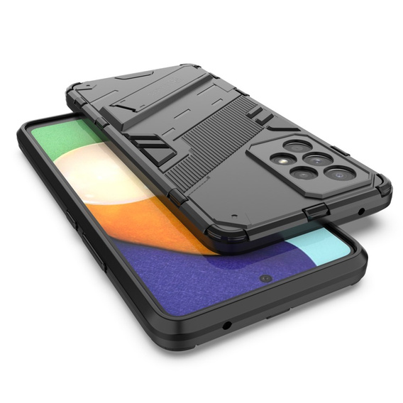 Puzdro pre Samsung Galaxy A53 5G, Military kickstand, modré
