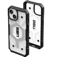 Urban Armor Gear Obal na mobil pre iPhone 15 Plus, Pathfinder MagSafe, transparentné / čierne