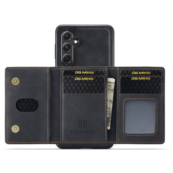 Obal na mobil pre Samsung Galaxy A56 5G, DG.MING 2in1, čierne
