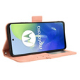 Klapkové puzdro pre Motorola Moto G24 / G24 Power / G04, Card Slot, ružové