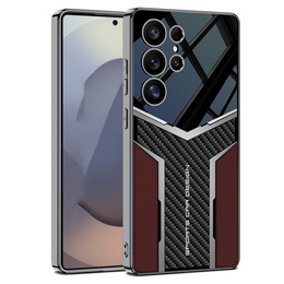 Puzdro pre Samsung Galaxy S25 Ultra, GKK Leather, čierne