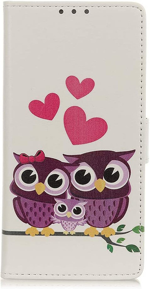 Klapkové puzdro pre Nokia 2, Wallet, Owl Family