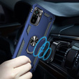 Pancierované obal na mobil pre Xiaomi Redmi Note 10/10S, Nox Case Ring, modré