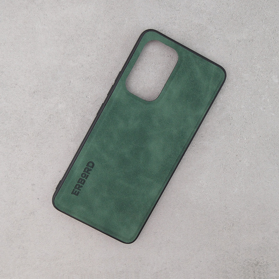 Obal na mobil pre Samsung Galaxy A53, ERBORD Business, s držiakom do auta, zelený
