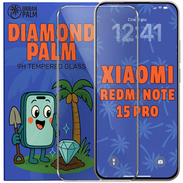Tvrdené sklo Diamond Palm pre Xiaomi Redmi Note 15 Pro 5G