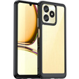 Obal na mobil pre Realme C51, Fusion Hybrid, transparentné / čierne