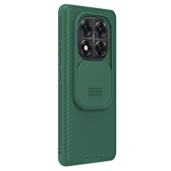 Puzdro pre Xiaomi Redmi Note 14 Pro+ 5G, pancierované Nillkin, CamShield Pro, zelený