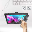 Ochranné puzdro v tvare X pre Microsoft Surface Go/Go 2/Go 3/Go 4, čierne