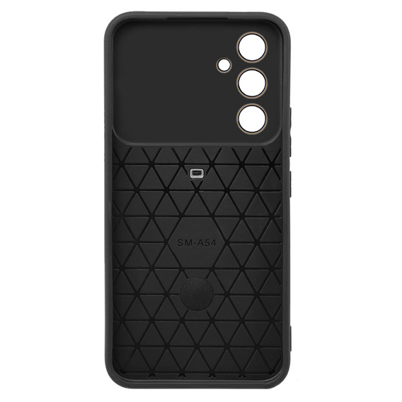 Pancierované puzdro pre Samsung Galaxy A54 5G, CamShield MagSafe, fialové
