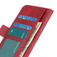 Klapkové puzdro pre Motorola Moto G53 5G / G13 / G23, Wallet, červené