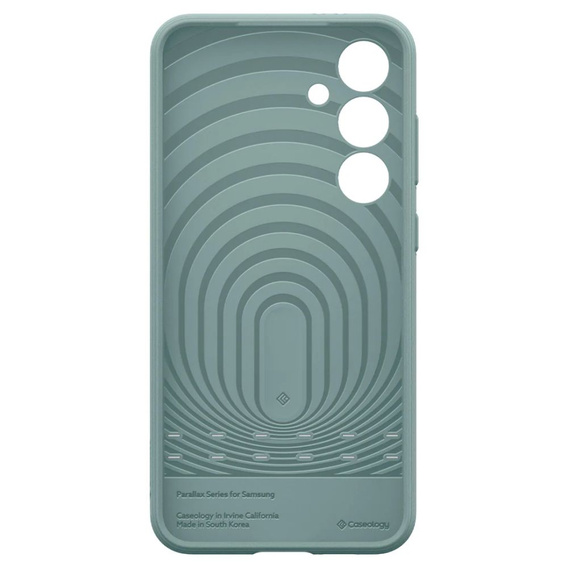 Puzdro Caseology pre Samsung Galaxy S24 FE, Parallax, zelené