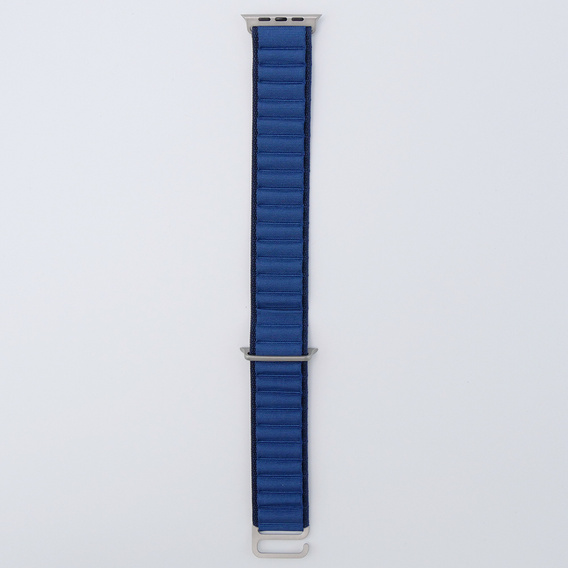 Nylonový remienok pre Apple Watch 1/2/3/4/5/6/7/8/SE/ULTRA 42/44/45/49 mm, námornícky modrý