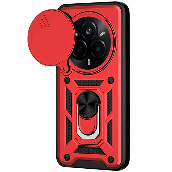 Obal na mobil pre Realme 14 Pro+ 5G, CamShield Slide, červené