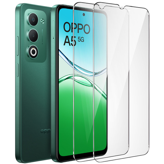 2x tvrdené sklo pre Samsung Galaxy A15 4G / A15 5G / M15, ERBORD 9H Hard Glass na displeji