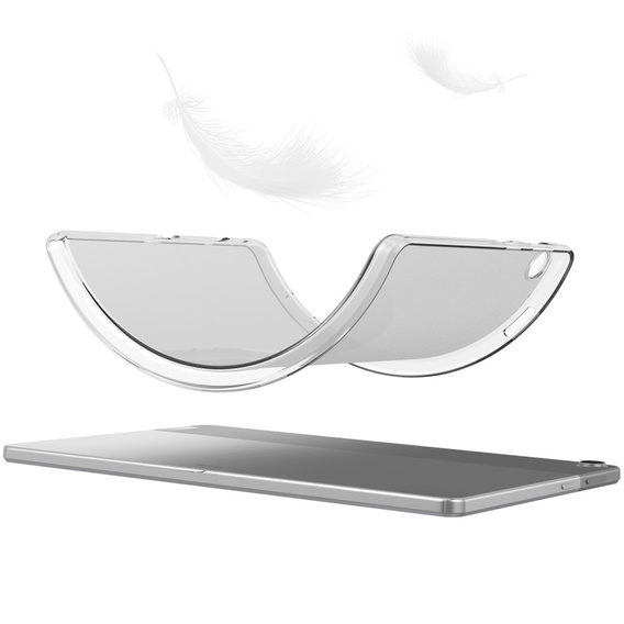 Puzdro pre Lenovo Tab M10 10.1 Gen 3 TB-328FU/TB-328XU, silikónové, priehľadné