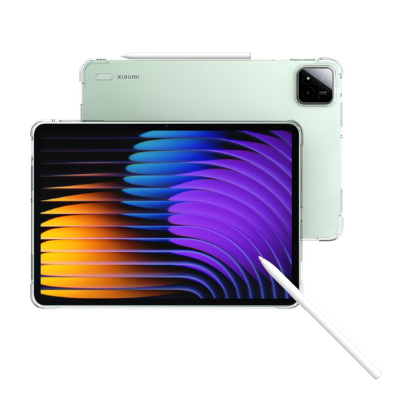 Puzdro pre Xiaomi Pad 7 / 7 Pro, silikónové, priehľadné