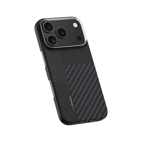 Benks Montage Magnetic Armor Air Kevlar puzdro s kovovým rámom pre iPhone 17 Pro