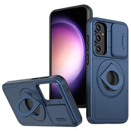 Puzdro pre Samsung Galaxy S23 FE, Military Magnet, pre MagSafe, modré