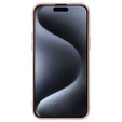 Obal na mobil pre iPhone 15 Pro Max, Silicone Lite, oranžové