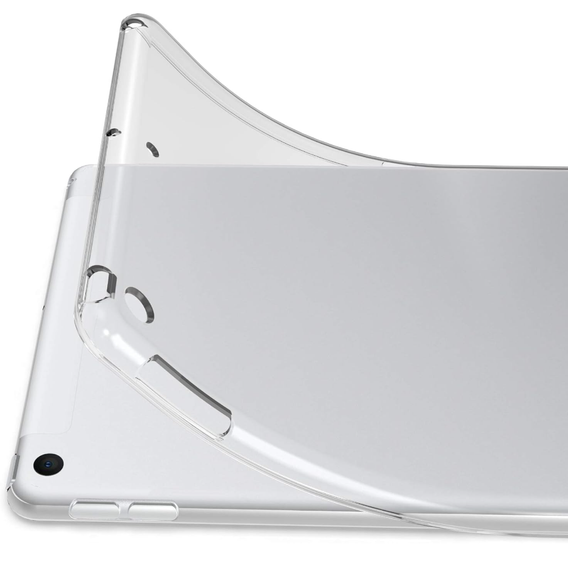Puzdro pre iPad 10.2" 2021/2020/2019 (9/8/7 gen.), silikónové, priehľadné