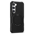 Obal na mobil pre Samsung Galaxy S23 Plus, Protective MagSafe, čierne