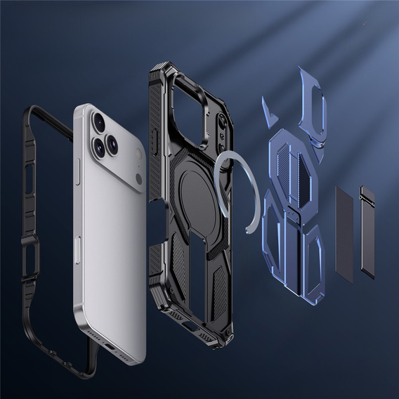 Ochranné puzdro kompatibilné s MagSafe so stojanom pre iPhone 17 Pro