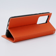Kožené puzdro pre Samsung Galaxy S20 Ultra, ERBORD Grain Leather, oranžové