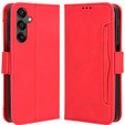 Klapkové puzdro pre Samsung Galaxy A25 5G, Card Slot, červené