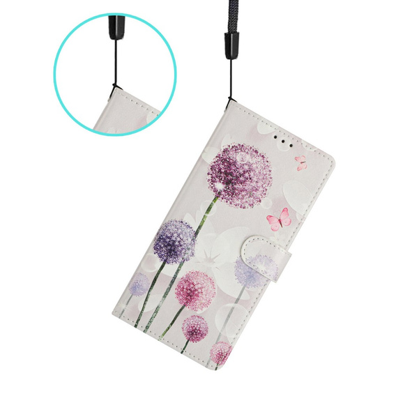 Klapkové puzdro pre Samsung Galaxy A56 5G, Wallet, Dandelion