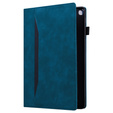 Puzdro pre Samsung Galaxy Tab A8 10.5 SM-X200 SM-X205, Classic, s priestorom pre stylus, modré