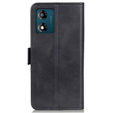 Klapkové puzdro pre Motorola Moto E13, Wallet, čierne