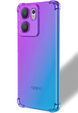 Puzdro pre Oppo Reno 13F / Oppo Reno 13FS, Gradient Dropproof, Fialová / modrá