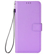 Klapkové puzdro pre Oppo A17, Wallet Smart Magnet, fialové