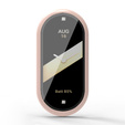 Puzdro 2v1 + tvrdené sklo pre Xiaomi Smart Band 10 / 9 / 8, ružové