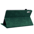 Obal na mobil pre Lenovo Tab P11 Gen 2, Wallet Pen Slot, zelený
