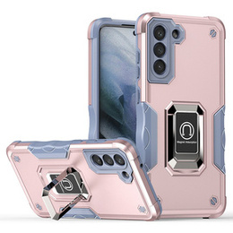 Obal na mobil pre Samsung Galaxy S21 FE, Dual-Layer Armor, ružové