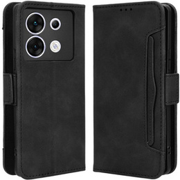 Klapkové puzdro pre Infinix Zero 30 5G, Card Slot, čierne