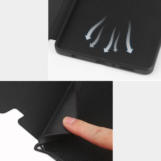 Obal na mobil pre Samsung Galaxy Tab A9, Business Card, čierne