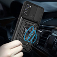 Obal na mobil pre Motorola Moto G60, CamShield Slide, čierne
