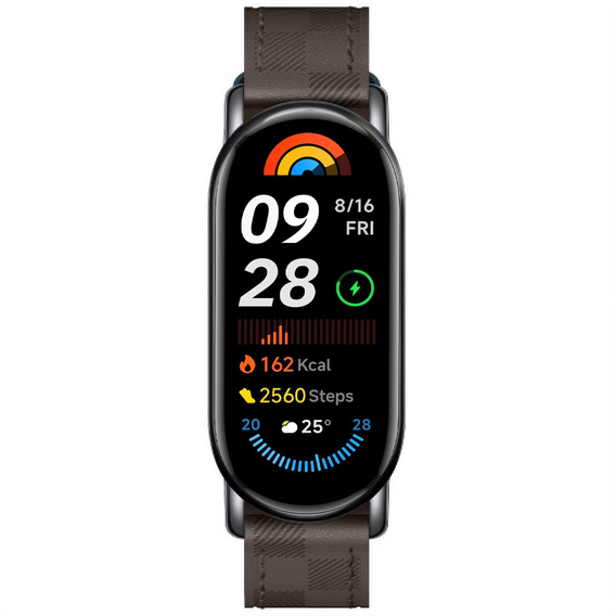 Kožený remienok pre Xiaomi Smart Band 10 / 9 / 8