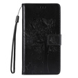 Klapkové puzdro pre Xiaomi 13T / 13T Pro, stromček, čierne