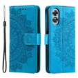 Klapkové puzdro pre Oppo A17, Mandala, modré