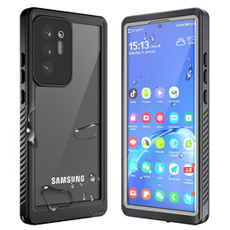 Vodotesné puzdro IP68 pre Samsung Galaxy Note 20 Ultra, čierne