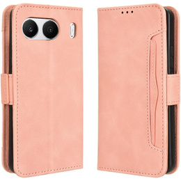 Klapkové puzdro pre OnePlus Nord 4, Card Slot, ružové