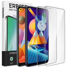 2x tvrdené sklo pre Samsung Galaxy A11/M11, ERBORD 9H Hard Glass na displeji