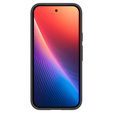 Puzdro Spigen pre Google Pixel 9A, Thin Fit Mag, čierne + tvrdené sklo 9H